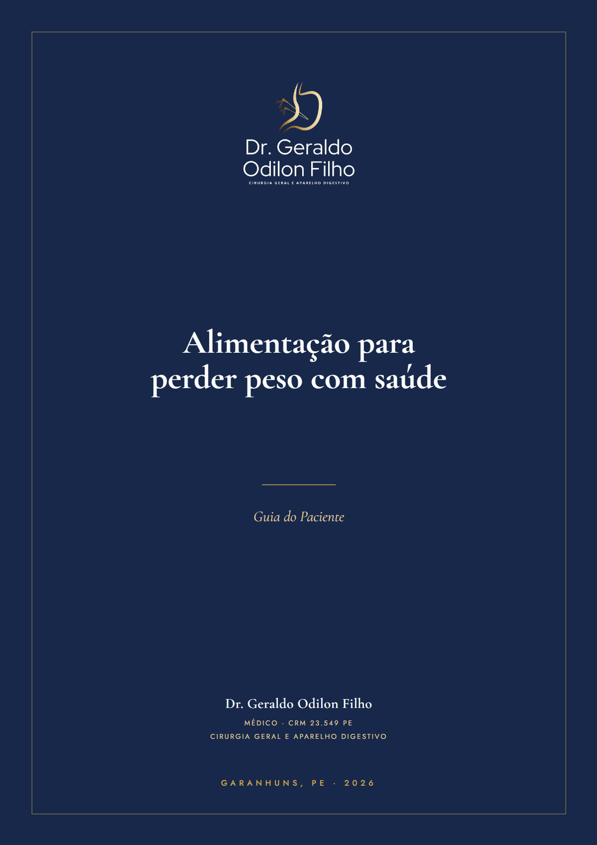 Capa do material: Alimentação para perder peso com saúde