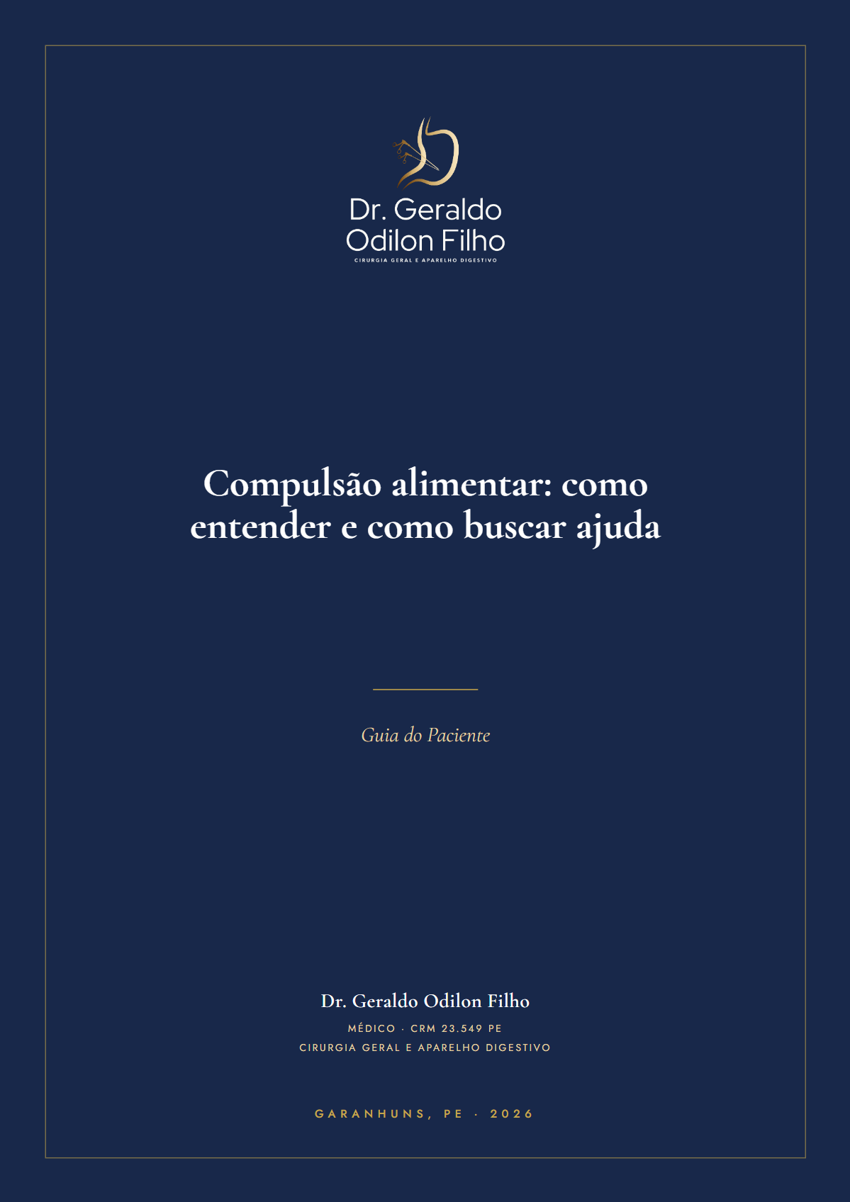 Capa do material: Compulsão alimentar