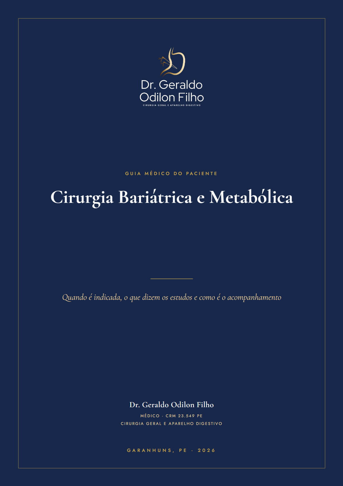 Capa do material: Cirurgia Bariátrica e Metabólica