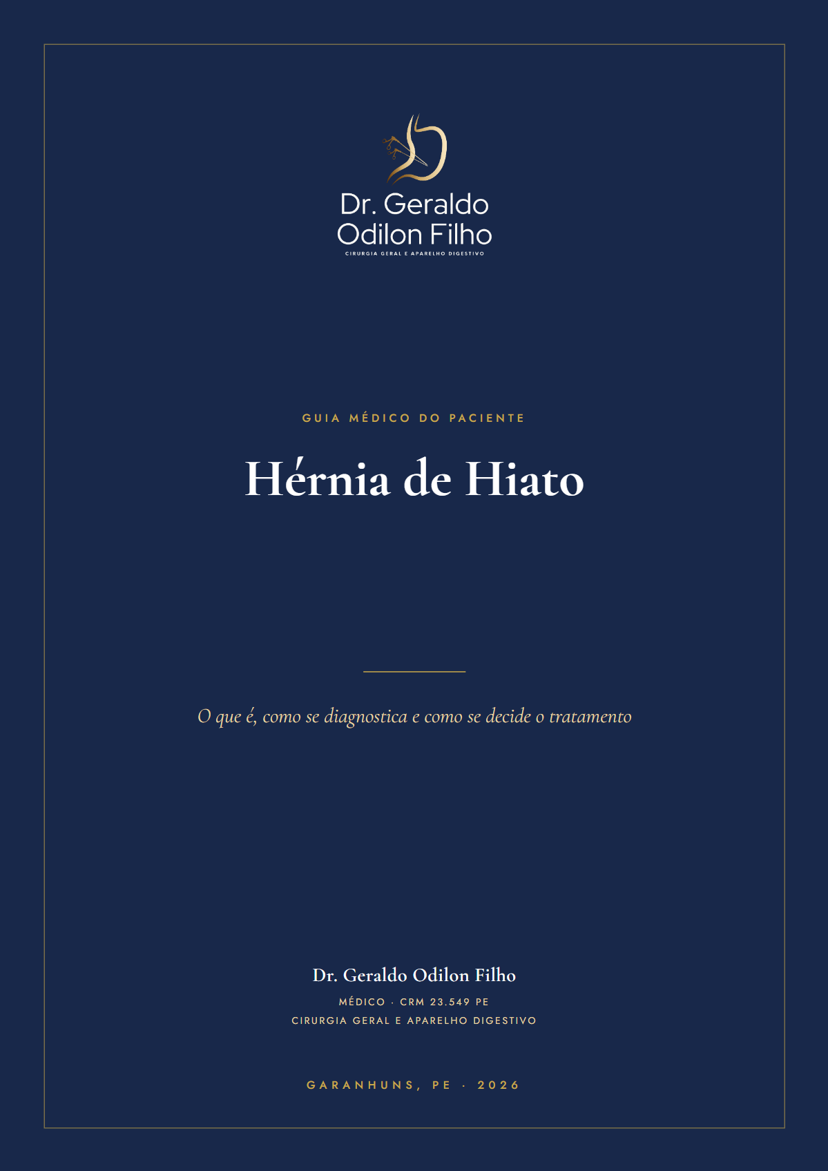 Capa do material: Hérnia de Hiato