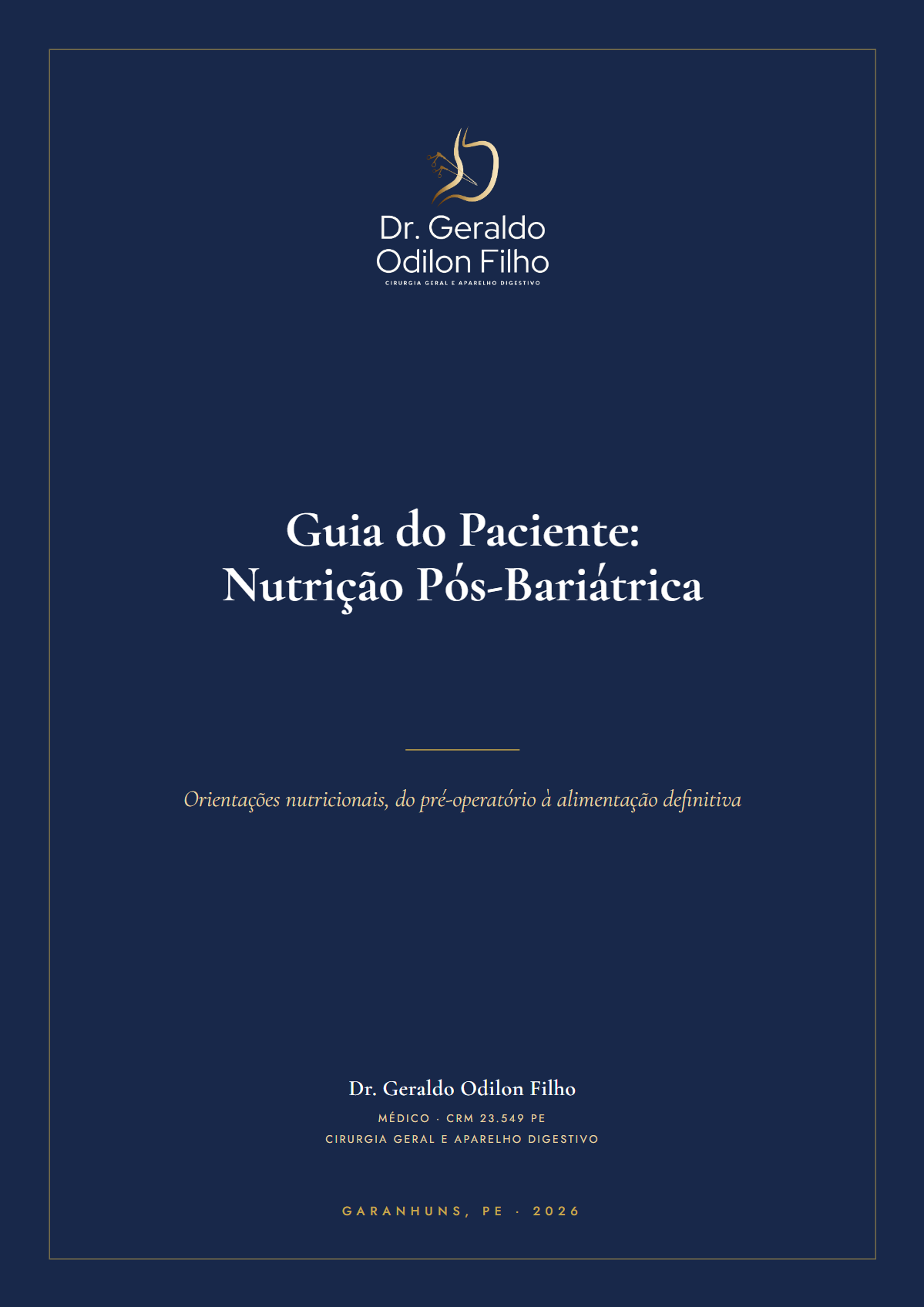 Capa do material: Nutrição Pós-Bariátrica