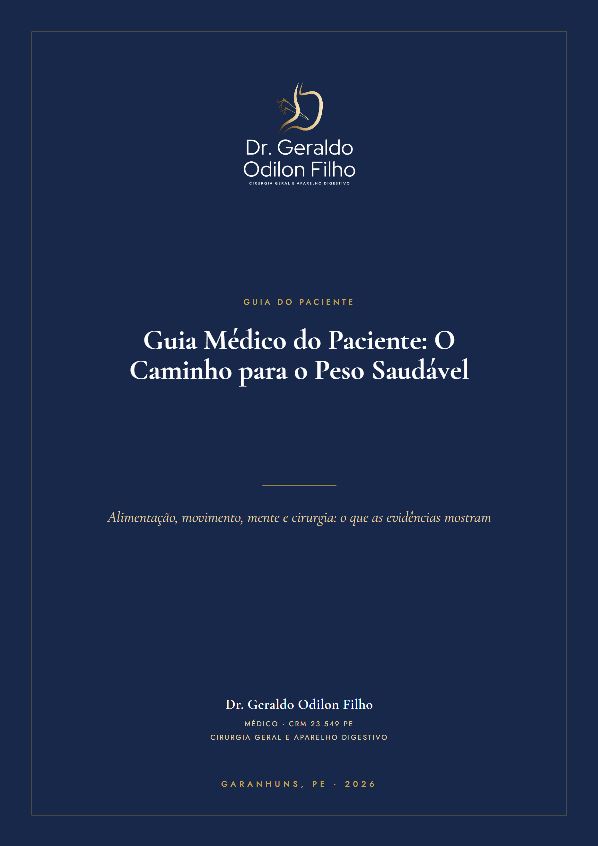 Capa do material: O Caminho para o Peso Saudável